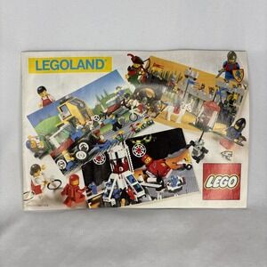 Vintage 1987‎ LEGO Legoland Castle Town Space Product Catalog Booklet Manual